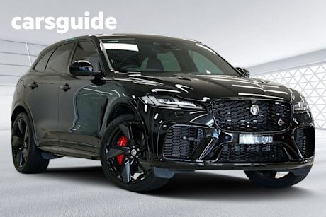 Black 2023 Jaguar F-Pace Wagon SVR (405KW)