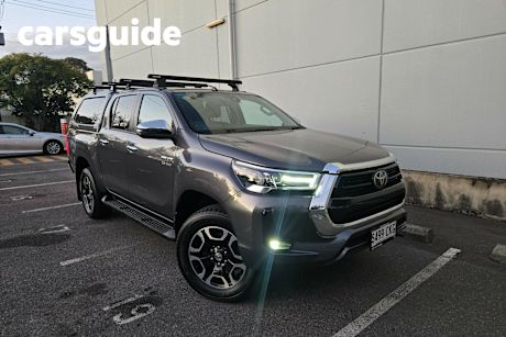 Grey 2021 Toyota Hilux Double Cab Pick Up SR5 (4X4)