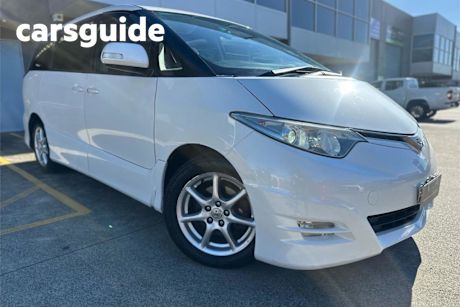 White 2006 Toyota Estima Wagon Aeras