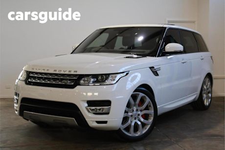White 2016 Land Rover Range Rover Sport Wagon 3.0 SDV6 HSE