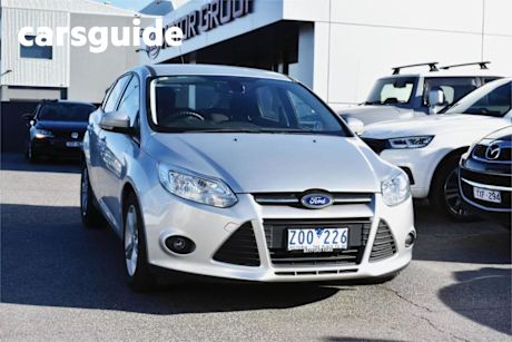 Silver 2013 Ford Focus Hatchback Trend