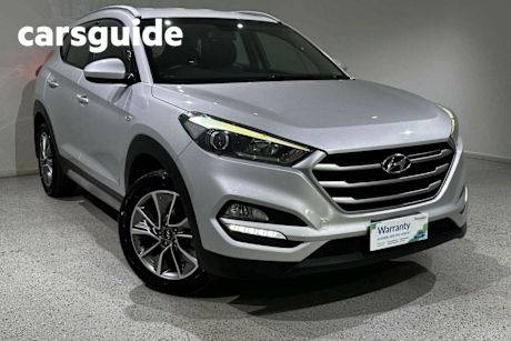 Silver 2018 Hyundai Tucson Wagon Active X (fwd)