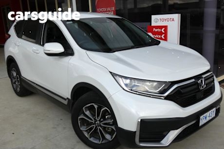 White 2022 Honda CR-V Wagon VTI L (awd) 5 Seats