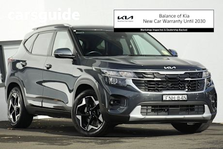 Grey 2023 Kia Seltos Wagon Sport+ (awd)