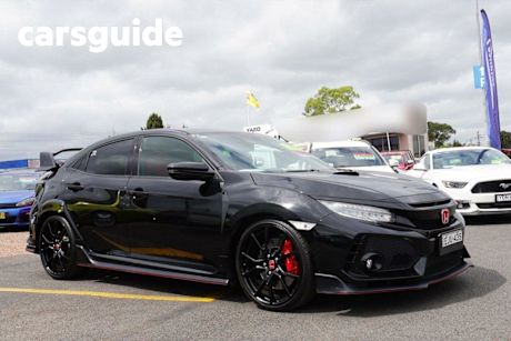 Black 2017 Honda Civic Hatch Type R