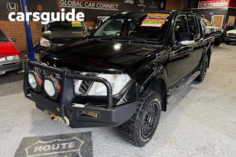 Black 2014 Nissan Navara Ute Tray