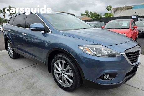 Blue 2014 Mazda CX-9 Wagon Luxury
