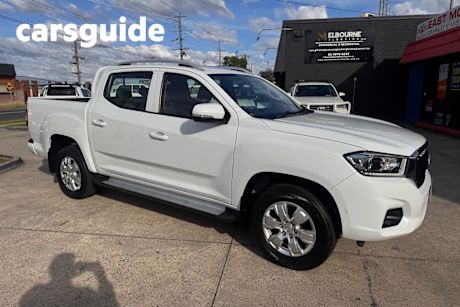 White 2020 LDV T60 Double Cab Utility PRO (4X4)