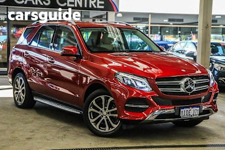 Red 2016 Mercedes-Benz GLE250 Wagon D