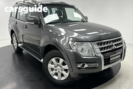 Grey 2019 Mitsubishi Pajero Wagon GLX (4X4) 7 Seat