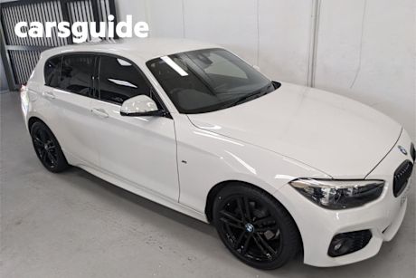 White 2019 BMW 118I Hatchback M-Sport
