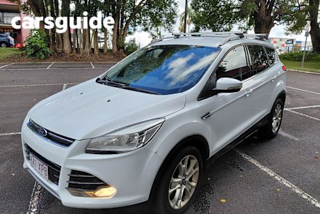 White 2013 Ford Kuga Wagon Trend (awd)