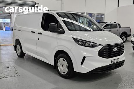 White 2023 Ford Transit Custom Van 320S (swb)
