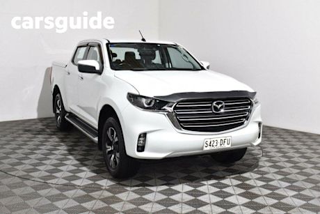 White 2021 Mazda BT-50 Dual Cab Pick-up XTR (4X2)