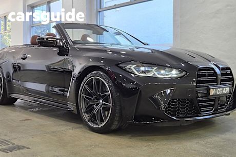 Black 2022 BMW M4 Convertible Competition M Xdrive
