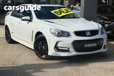 White 2016 Holden Commodore Sedan SS-V Redline