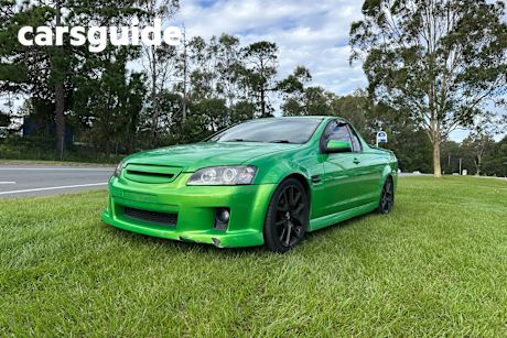 Green 2008 Holden Commodore Utility SV6