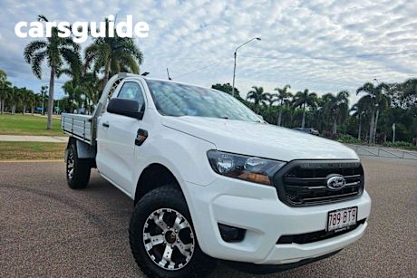 White 2021 Ford Ranger Cab Chassis XL 3.2 (4X4)