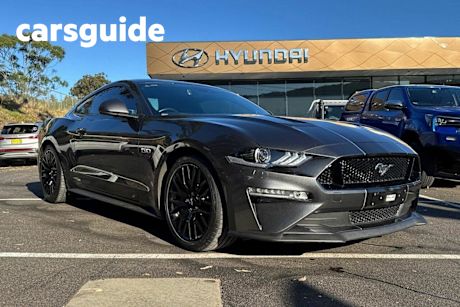 Grey 2018 Ford Mustang Coupe Fastback GT 5.0 V8