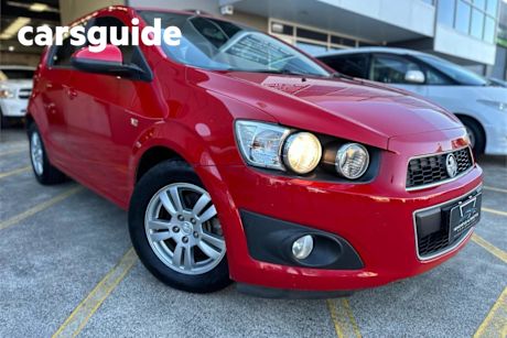 Red 2014 Holden Barina Hatchback CD
