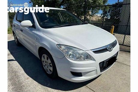 White 2009 Hyundai I30 Hatchback SX 1.6 Crdi