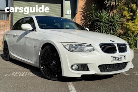 White 2010 BMW 335I Convertible M Sport