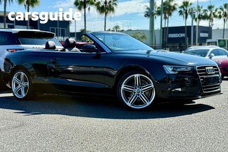 Black 2014 Audi A5 Cabriolet 1.8 Tfsi