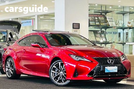 Red 2021 Lexus RC350 Coupe F Sport +EP1