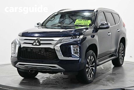 Blue 2020 Mitsubishi Pajero Wagon GLS (4X4) 7 Seat