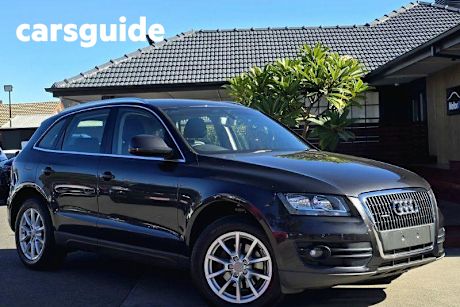 Black 2012 Audi Q5 Wagon 2.0 TDI Quattro