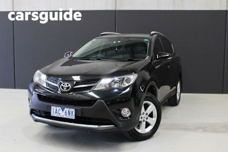 Black 2013 Toyota RAV4 Wagon GXL (2WD)