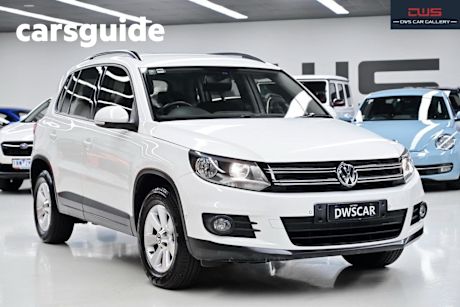 White 2013 Volkswagen Tiguan Wagon 132 TSI Pacific