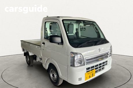 White 2024 Suzuki Carry Ute Tray 4WD