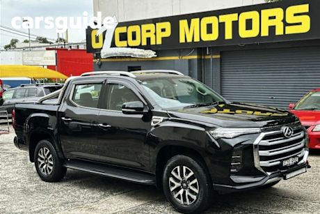 Black 2022 LDV T60 Double Cab Utility MAX PRO (4X4)