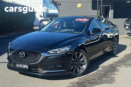Black 2018 Mazda 6 Sedan GT