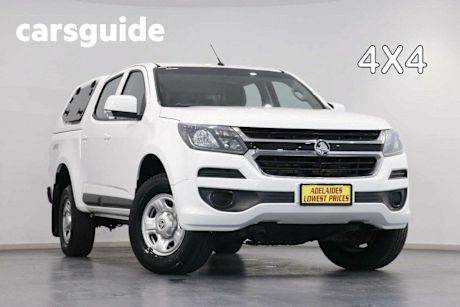 White 2020 Holden Colorado Crew Cab Pickup LS (4X4)