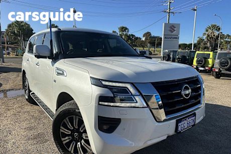 White 2022 Nissan Patrol Wagon TI (4X4)