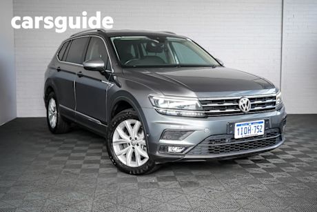 Grey 2021 Volkswagen Tiguan Wagon Allspace 162TSI Wolfsburg Edtn