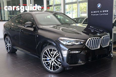 Black 2019 BMW X6 Coupe Xdrive40I M Sport