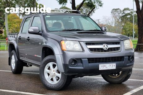 Grey 2009 Holden Colorado Crew Cab Pickup LX (4X4)