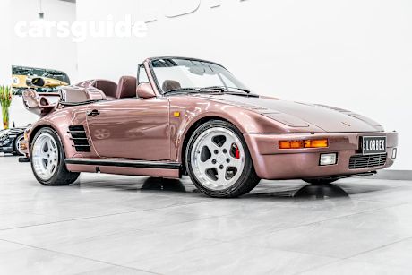 Red 1988 Porsche 930 Turbo Slant Nose Convertible Turbo Slant Nose