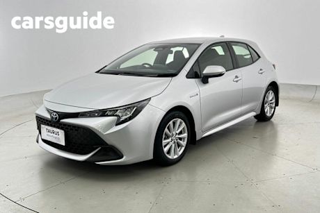 Silver 2022 Toyota Corolla Hatchback Ascent Sport + Conv PK Hybrid