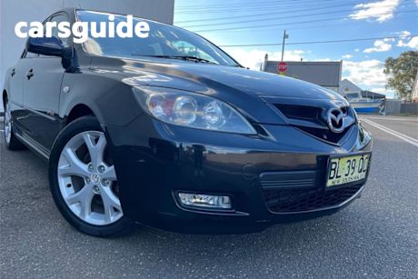 Black 2008 Mazda 3 Hatchback SP23