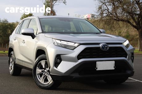 Silver 2023 Toyota RAV4 Wagon GX (awd) Hybrid