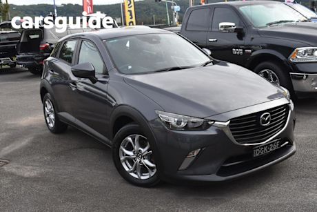 Grey 2018 Mazda CX-3 Wagon Maxx (fwd)