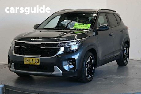 Grey 2023 Kia Seltos Wagon Sport+ (awd)