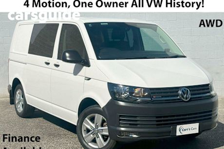 White 2019 Volkswagen Transporter Van TDI 400 SWB LOW 4Motion