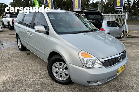 Silver 2012 Kia Grand Carnival Wagon Si VQ MY12