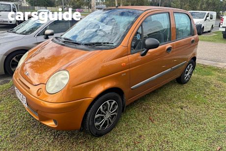 Gold 2002 Daewoo Matiz Hatchback