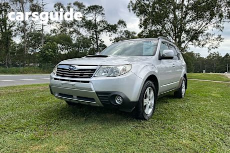 Silver 2010 Subaru Forester Wagon 2.0D